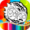 Coloring Rick And Morty Games icon