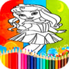 Coloring Princess Games icon