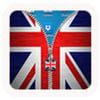 UK Flag Zipper Lock Screen icon