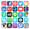 All Social Networks in one app icon