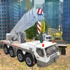 construction crane 3D icon