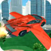 Race Car Flying 3D icon