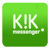Kik plus Messenger icon