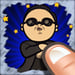 Scratch Off Gangnam Icon