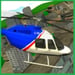 City Helicopter Game 3D Icon