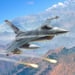 Jet Plane Fighter City 3D Icon